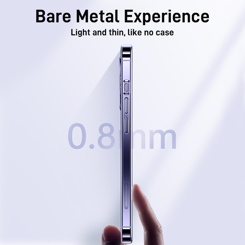 Ốp Điện Thoại PC Trong Suốt Chống Sốc Cho iPhone 14 13 12 pro max 14 plus 11 pro max X / Xs max XR 7plus / 8Plus