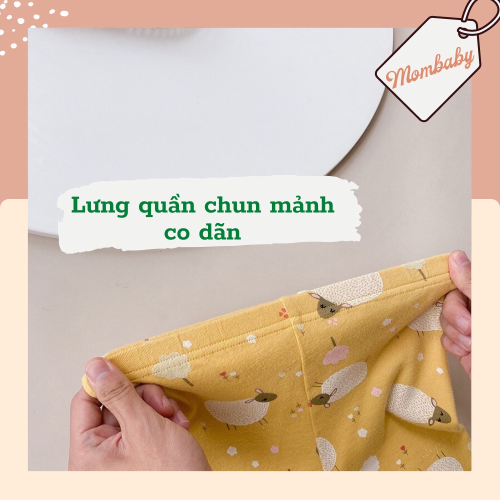 🌬BỘ DÀI COTTON HOẠ TIẾT THU ĐÔNG CHO BÉ TRAI, BÉ GÁI HÃNG AMBBKIDS