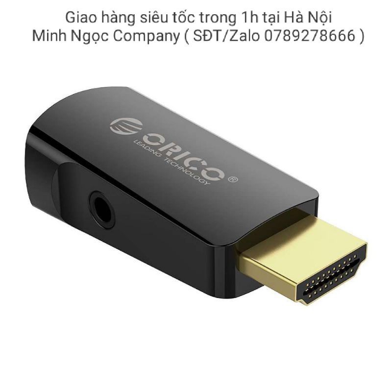 Đầu chuyển đổi HDMI sang VGA Orico XD-HLFV - Hàng chính hãng bảo hành 12 tháng