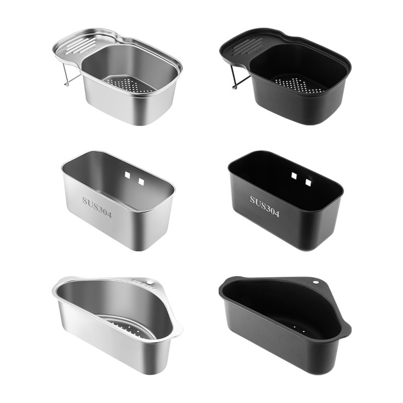 Giỏ đựng đồ dùng nhà bếp bằng thép không gỉ 304 tiện dụng