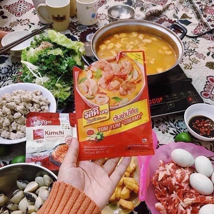 Gia vị Tom Yum Creamy Thái Lan 60g⚡HÀNG NỘI ĐỊA THÁI ⚡MUA TRỰC TIẾP THÁI LAN KHÔNG QUA TRUNG GIAN