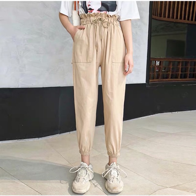 [ Mã WASTAPR giảm 10K đơn 50K] Quần kaki chun ống trơn K&A | BigBuy360 - bigbuy360.vn