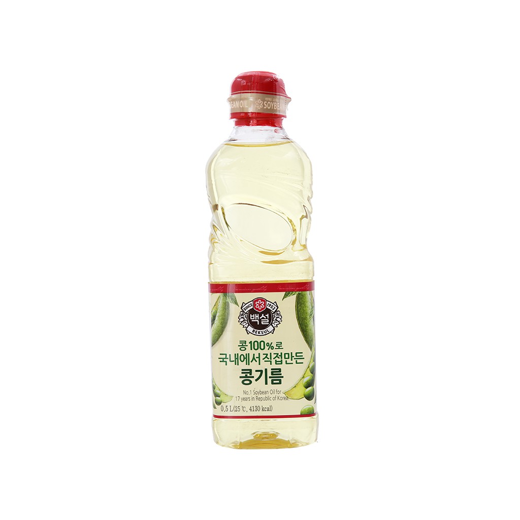 Dầu đậu nành Beksul chai 500ml