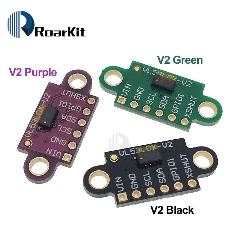 VL53L0X /VL53L1X Time-of-Flight STM32 (ToF) Laser Ranging Sensor Breakout 940nm GY-VL53L0XV2 Distance Module I2C IIC For Arduino