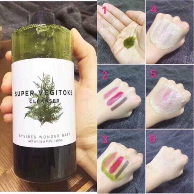 SỮA RỬA MẶT SUPER VEGITOCKS THẢI ĐỘC 3IN1