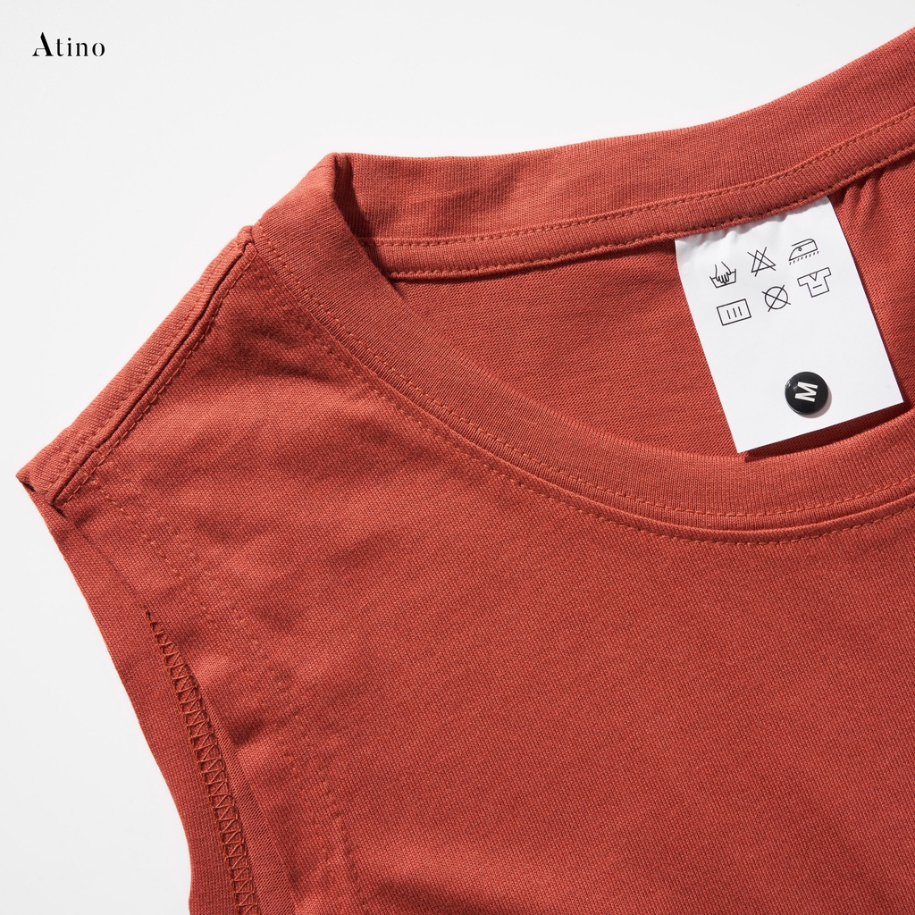 Áo Tank Top Nam WORLD ATINO Chất Cotton Thoáng Mát form Regular TT1109
