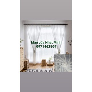 Rèm von trắng, nhiều kích thước, họa tiết để lựa chọn. Có ảnh thực tế đi kèm