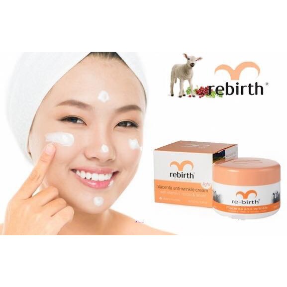 Kem Nhau Thai Cừu Rebirth Anti Wrinkle Giảm Nám, Dưỡng Ẩm 100ml