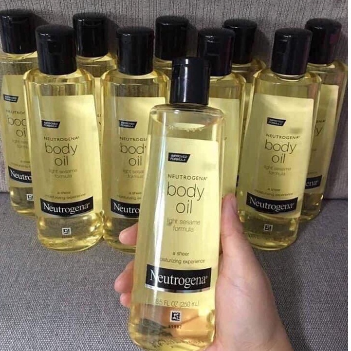 Dưỡng thể Neutrogena Body Oil Light Seasame Formula