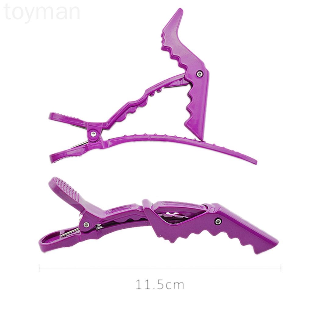 (Hàng Mới Về) Set 6 Kẹp Cá Sấu Tạo Kiểu Tóc Chuyên Nghiệp