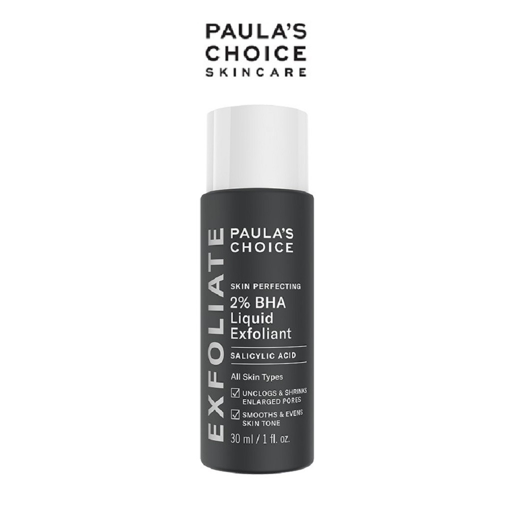 Dung Dịch Loại Bỏ Tế Bào Chết Paula's Choice Skin Perfecting 2% BHA Liquid Exfoliant 118ml và 30ml