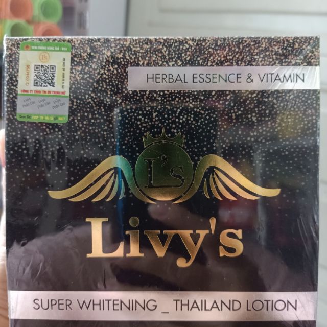 Kem dưỡng trắng da body Livy's . Super White_THAILAN LOTIN 60+++