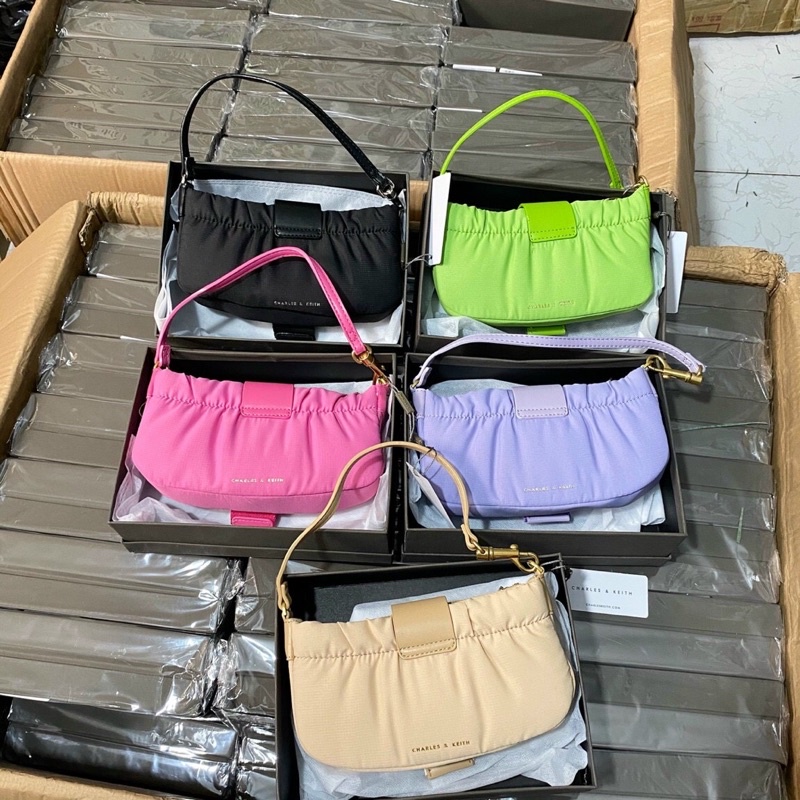 TÚI KẸP NÁCH KÈM DÂY ĐEO CHÉO FULL BOX