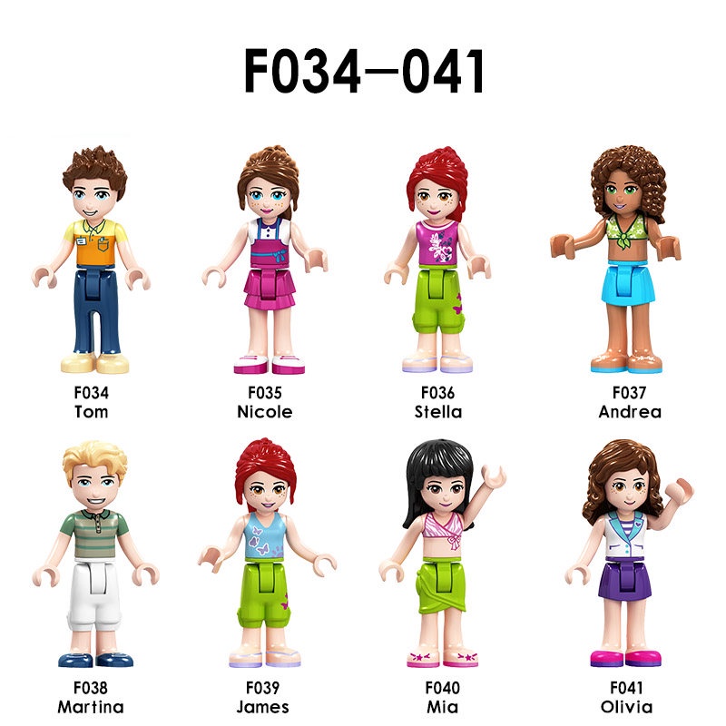 Đồ chơi lắp ráp play hình công chúa Elsa Anna Cinderella dễ thương dành cho bé gái