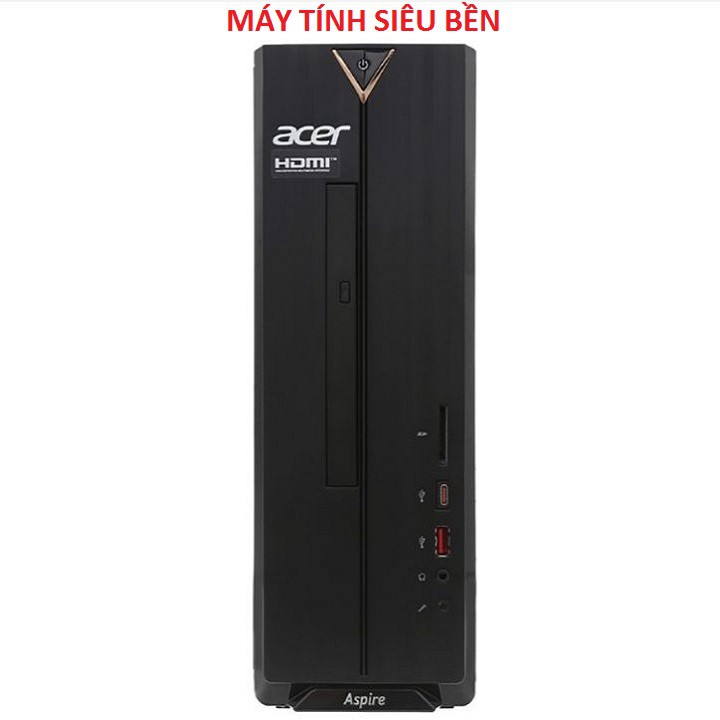 Máy Tính Để Bàn, Acer AS XC-885 Chip Core i3-8100 - Ram 4GB - HDD 1TB - Chính Hãng Siêu Bền