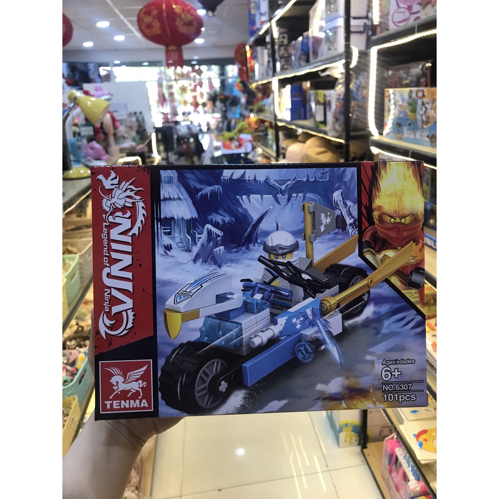 Ninjago - Lego Ninja Xếp Hình Xe Chiến Đấu