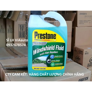 Nước rửa kính ô tô prestone usa prestone windshield fluid 2l