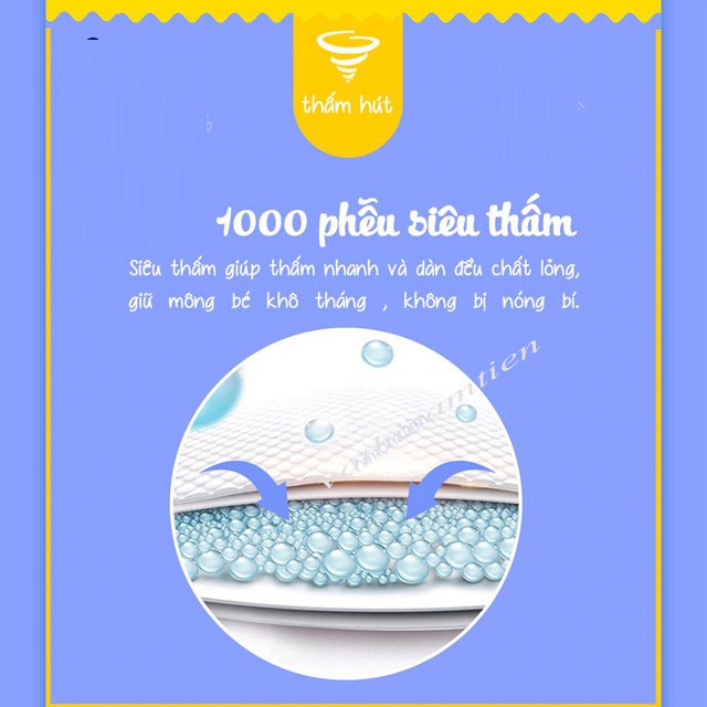 Bỉm bejoyie quần/dán size S120/M96/L90/XL78/XXL66-Hàng Chính hãng - Meicy - BEJ(01)