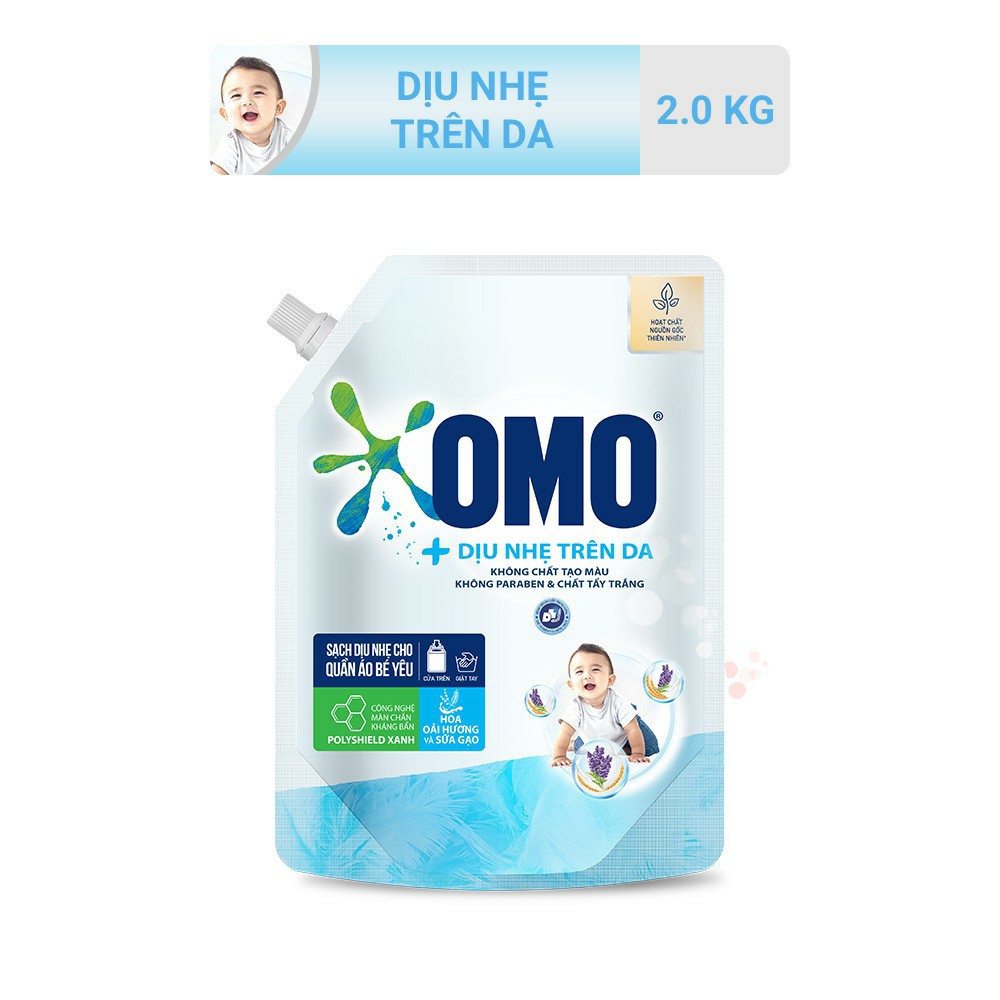 Nước giặt OMO Matic 2KG (Túi)