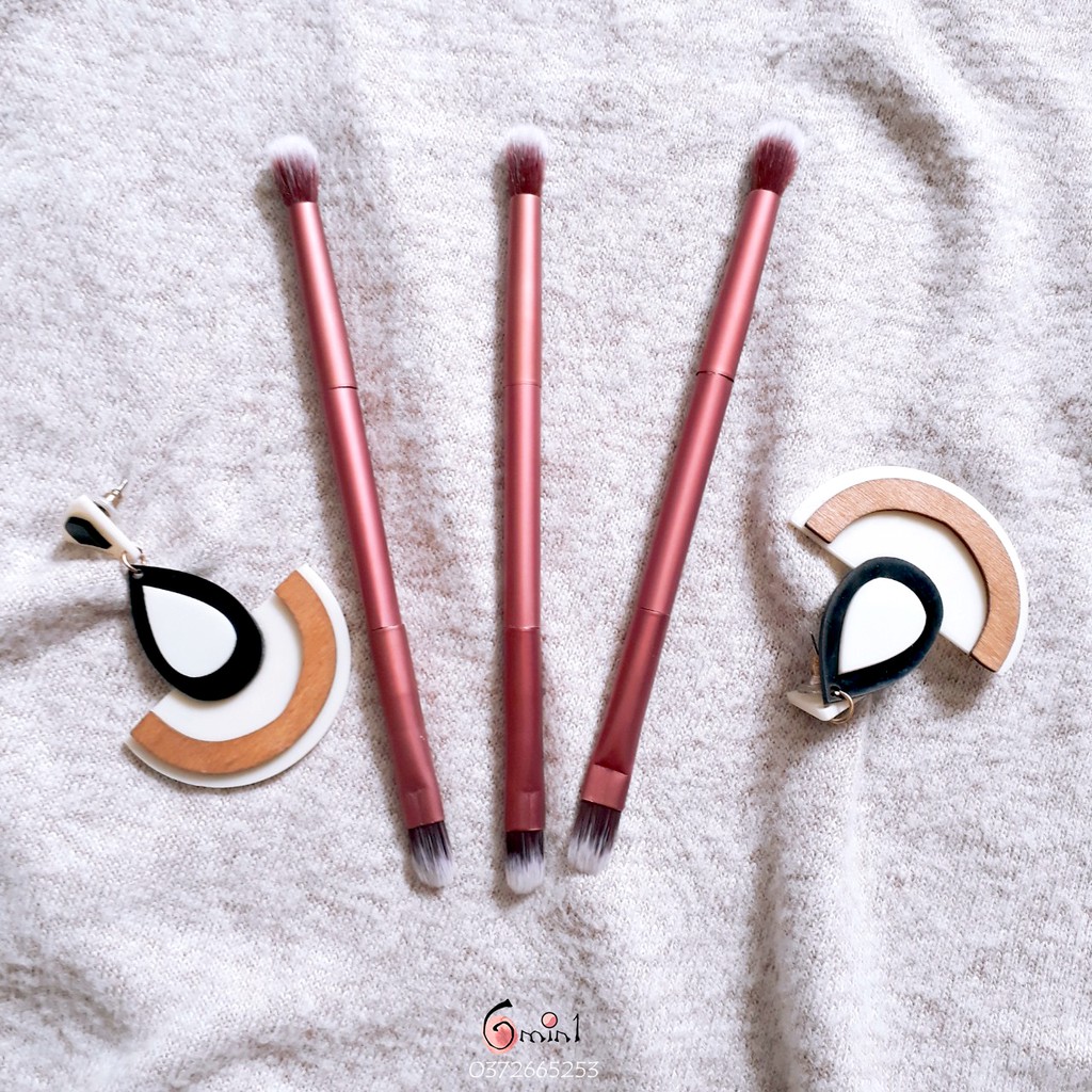 Cọ Đánh Phấn Mắt 2 Đầu