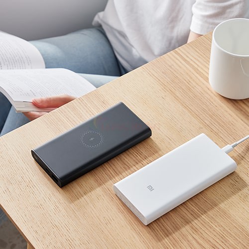 Sạc Dự Phòng kiêm sạc không dây Xiaomi Wireless Essential 10000mAh VXN4294GL/VXN4295GL WPB15ZM - Hàng chính hãng