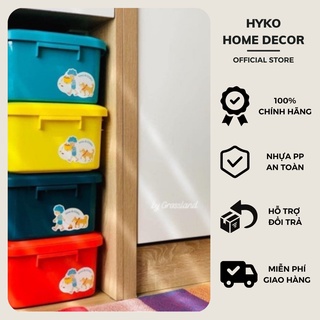 Thùng đa năng INOCHI Notoro, thùng đựng đồ chơi trẻ em, vật dụng, quần áo, nhựa nguyên sinh 10L 18L 30L