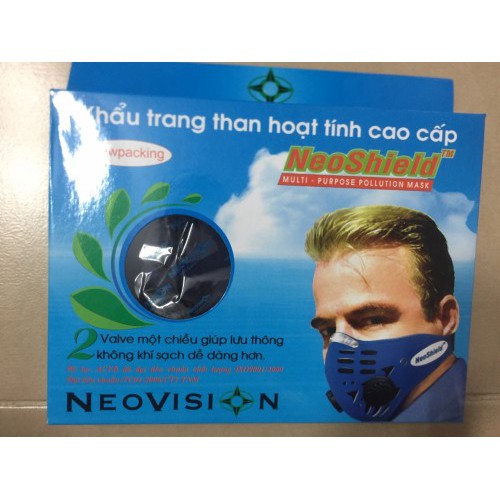 KHẨU TRANG THAN HOẠT TÍNH NEOSHIELD