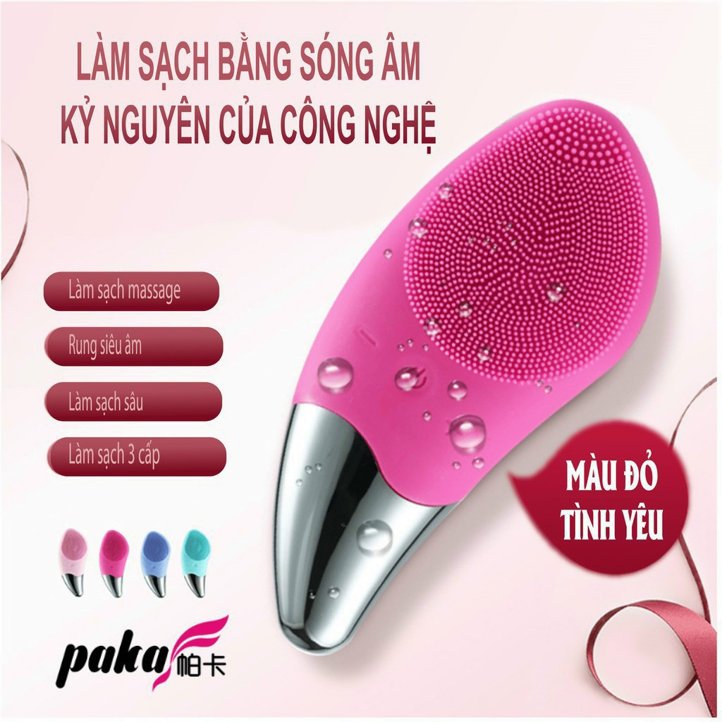 [Dụng Cụ Làm Đẹp ]MÁY RỬA MẶT SONIC