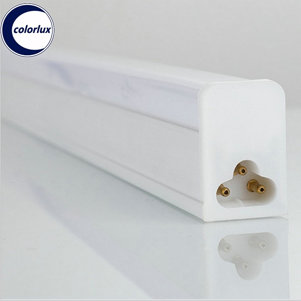 Combo 5 Đèn Tuýp LED Hắt Liền Máng Nhựa T5 COLORLUX 0,6M-1,2M Ánh Sáng Trắng- Vàng #Nhựa | BigBuy360 - bigbuy360.vn