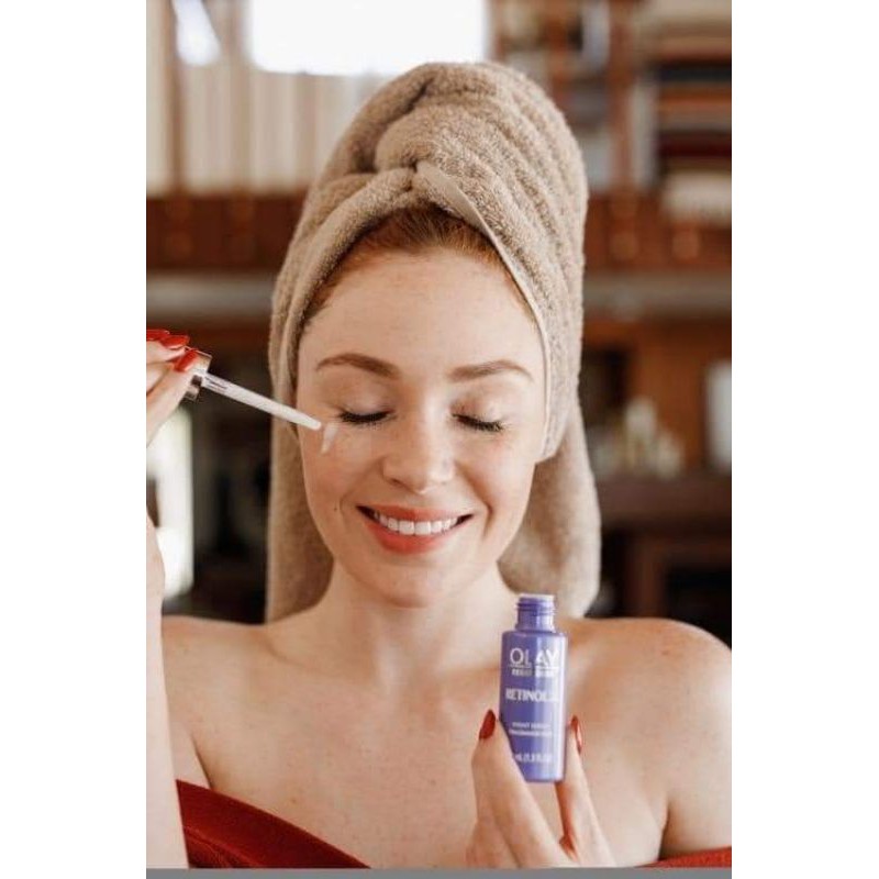 Tinh chất serum trắng da và cấp ẩm Olay Regenerist Retinol 24 Night