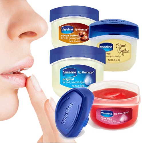 Son dưỡng môi Vaseline Lip Therapy Mỹ dạng HŨ