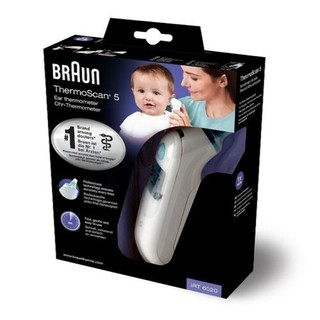 Nhiệt kế đo tai Braun IRT6020 | Máy đo thân nhiệt Braun ThermoScan 5 IRT6020