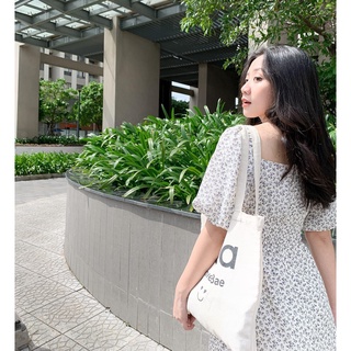 Đầm Fella - Đầm mini nhún thun eo
