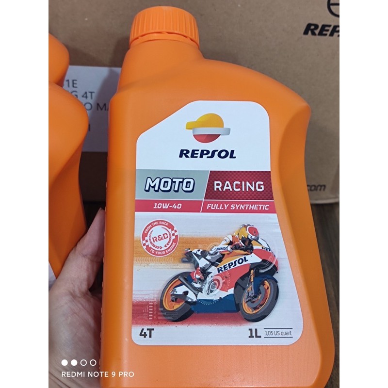 [Nhớt chính hãng] Nhớt Repsol Racing 10W-40 1L 100% tổng hợp