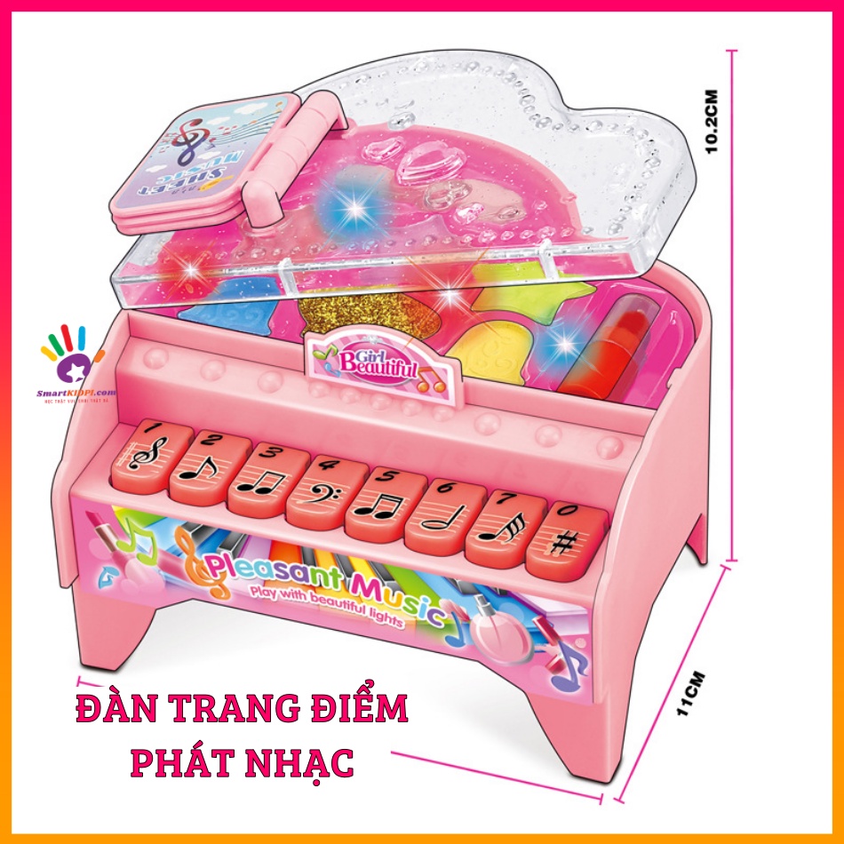 Đồ chơi Đàn trang điểm phát nhạc có ánh sáng