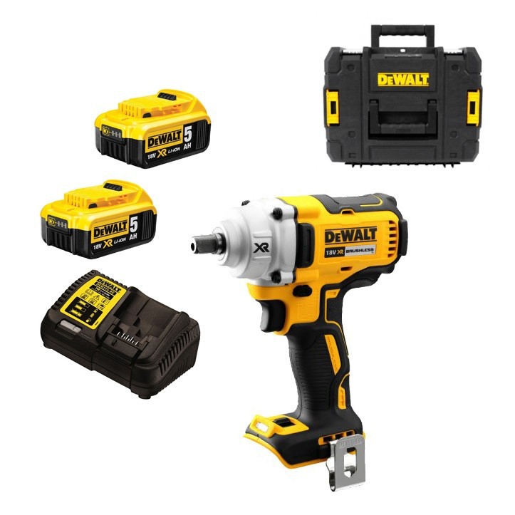 DCF894P2 Máy vặn bu lông động lực pin Dewalt (2 pin 5AH, sạc, vali)