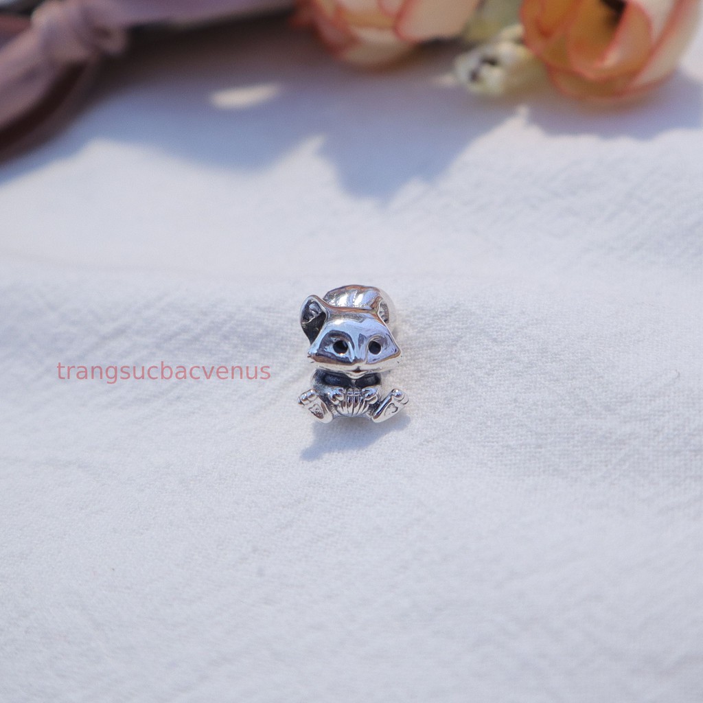 Charm Bạc 925 cao cấp- Trang sức bạc Venus- Charm con sóc- S925 ALE- MSP CX078