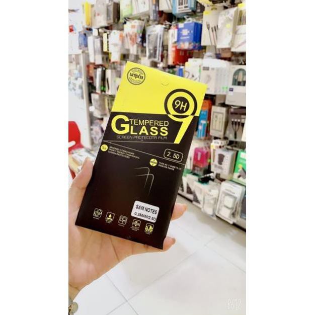 Kính cường lực Samsung NOTE3- NOTE4...NOTE5 siêu cứng 9h
