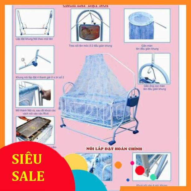 SIÊU RẺ:  Nôi Điện Đại Vĩ 2 Tầng Hàng Chuẩn Công Ty