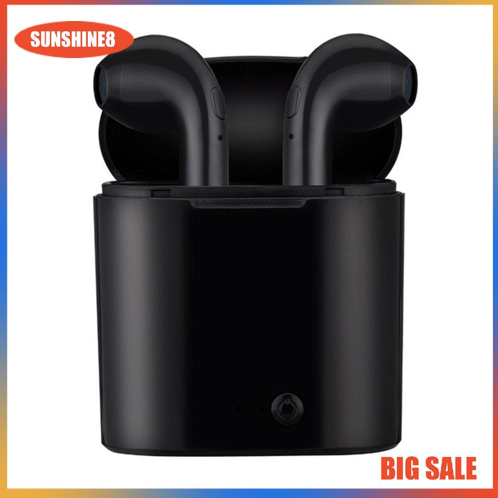 【SUN】 I7 Tai nghe Bluetooth mini không dây âm thanh nổi tích hợp micro chất lượng cao cho Android