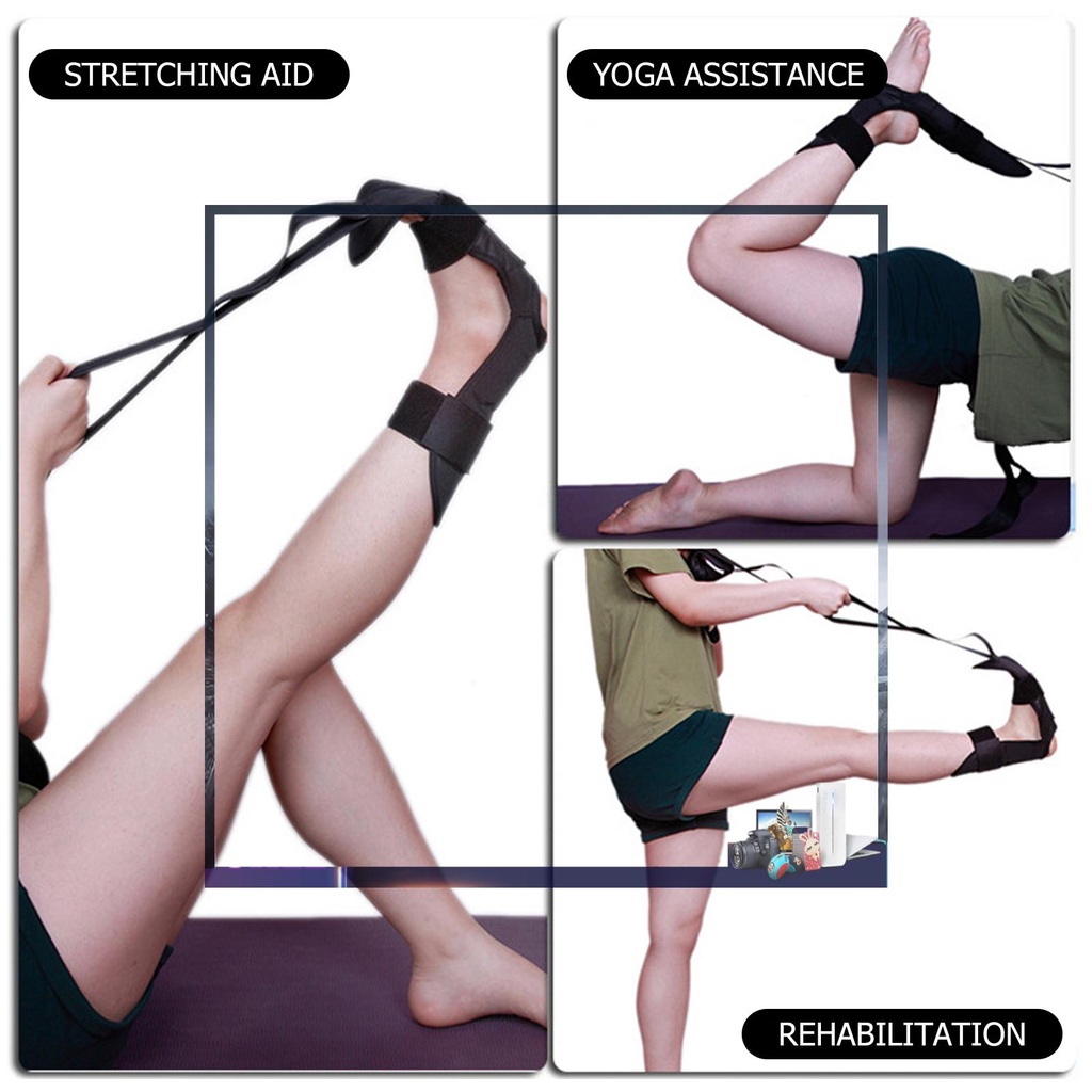 Dây đai kéo căng chân co giãn phục hồi chức năng