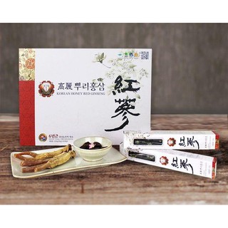 Hồng Sâm Nguyên Củ Tẩm Mật Ong - 220 gram