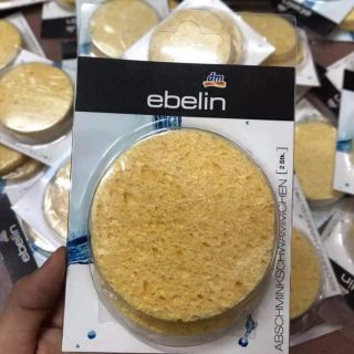 Miếng bọt biển rửa mặt ebelin Đức