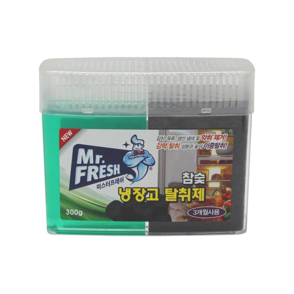 Gel khử khuẩn khử mùi tủ lạnh than hoạt tính Mr Fresh - Korea 300g (Nhập khẩu và phân phối bởi Hando)