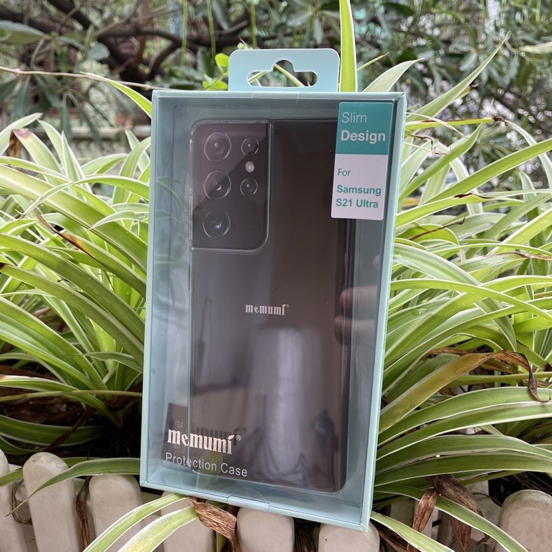 Ốp lưng cứng trong suốt chống ố Sam Sung Galaxy S21, S21 Plus, S21 Ultra, S22, S22 Plus,S22 Ultra Hàng chính hãng Memumi