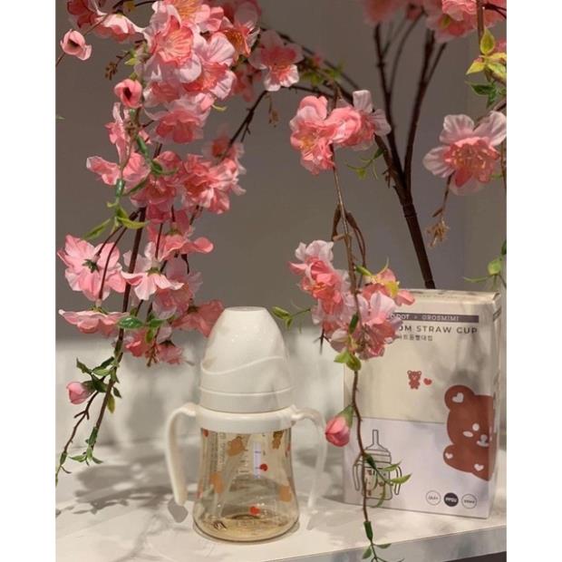 Bình sữa - hút DotGom/ HeartGom/PPSU gấu đen/ gấu tim 200ml- 300ml chính hãng cho bé