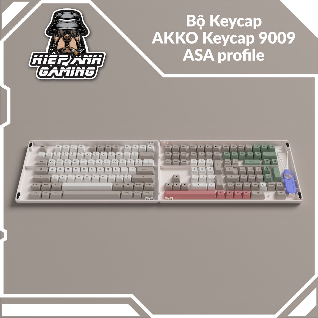 Bộ Keycap AKKO - 9009 ASA Profile dành cho bàn phím cơ