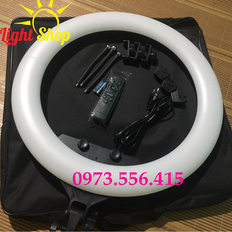 [Siêu Rẻ]  Đèn Livestream Size Cực Đại 54cm Điều Khiển 🌻FREESHIP 70K🌻Đèn Hỗ Trợ Trang Điểm, Chụp Ảnh, Phun Xăm | BigBuy360 - bigbuy360.vn