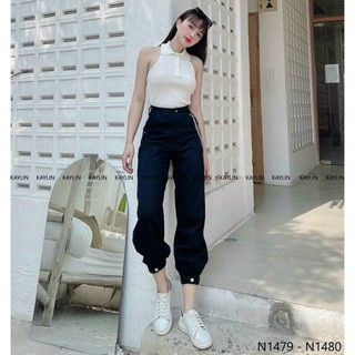 Áo yếm cổ sơmi hở lưng