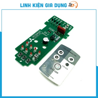Bo mạch quạt treo tường MITSUBISHI W16-R, W16RT thay thế cho mạch quạt cũ hỏng ( bảo hành 1 năm )